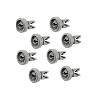AEG, Electrolux, Dishlex, Simpson, Westinghouse Dishwasher Top Basket Wheels (8 Wheels)