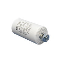 Capacitor 8UF 450V – 70 X 35MM - Metal With Stud