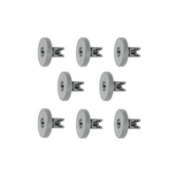 Dishlex Dishwasher Lower Basket Wheel Kit - 50286965004K | Suits: ESI6112W ESI6112X ESI6113X ESI6142B ESI6142W ESI6142X ESI6160 ESI6160K ESI6160X