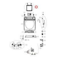 Fisher & Paykel Top Load Washing Machine Lid