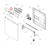 Fisher & Paykel, Haier Dishwasher PCB Mainboard | Suits: HDW13V1S1 (61598-B) HDW13V1W1 (61597-B) HDW13V1S1 (61598-A) HDW13V1W1 (61597-A)