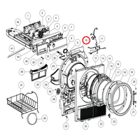Fisher & Paykel, Haier Dryer Housing Assembly Drum Front