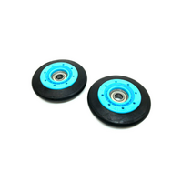Fisher & Paykel Dryer Bearing Front Drum Guide Roller Pack Of 2 | Suits: HD-C80E1 (61452-A) DH8060P (92256-A) DH8060P (93225-A) DE8060P1 (92143-A)