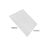Chef, Electrolux, Westinghouse Oven Inner Door Glass - 0255003960 | Suits: CFE547SB CFE547WB CFG504SBLP CFG504SBNG CFG504SCH CFG504WBLP