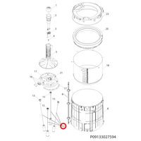 Westinghouse Washing Machine Suspension Rod Set Of 4 | Suits: WWT1084C7SA WWT1084C7WA WWT1184C7WA WWT1284M7WA WWT9084C7SA WWT9084C7WA