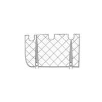 Fisher & Paykel Dishwasher Fold Down Back Left Cup Rack | Suits: DD603 (80191) DD603 (87768) DD603 (87769) DD603 (87800) DD603FD (80319-B)