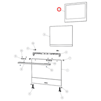 Fisher & Paykel Oven Inner Door Glass - 561099P 563300P