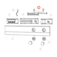 Fisher & Paykel Oven Harness UI OB2 GOEP EB SP - 551026 | Suits: OB60SC9DEPX1 (81483-A) OB60SC9DEX1 (81484-A) OB60SL11DCPX1 (81482-A)