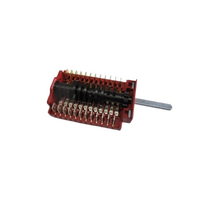 Smeg Oven Function Selector Switch | Suits: B102MFX5 B6GMXI B6GMXI9 B70CMSX5 B70MFX5 B70MSX5 B71MFX5 B71MXBE5 B7GMXI9 B90CMSX5 B90MFX5 B90MSX5 B91GMCX