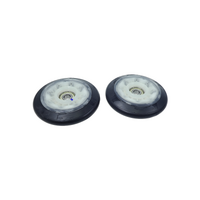 LG Dryer Roller Pack Of 2 | Suits: DVH5-08W DVH10-10B (RH10V9JV2WR.ABLREAP) DVH10-10B (RH10V9JV2WR.BBLREAP) DVH10-10W (RH10V9AV2WR.ABWREAP) DVH10-10W