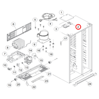 Fisher & Paykel Fridge PCB Control | Suits: RX611DUX1 (24937-A) RX611DUX1 (24328-A) HSBS628AS (61192-A) HSBS628AW (61193-A) RX628DW1 (24939-A)
