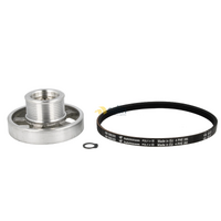 Genuine Euromaid Dryer Motor Fan Pulley and Belt Repair Kit 492204404