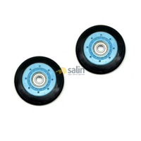 Haier Dryer Front Bearing Drum Guide X2 – Blue Pulley H0180800201ASET