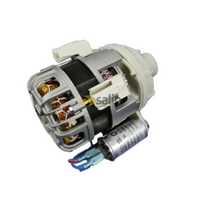 Genuine Omega Dishwasher Wash Pump Motor Complete Assy (SHORT) V32032274