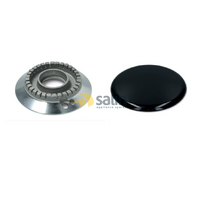 Genuine Omega Gas Stove Cooktop Large Burner Kit – Burner and Cap 870650448671 (870650445)