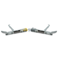Genuine Whirlpool Oven Door Hinges X2 – Complete Set 481241719046 SET