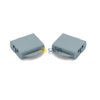 x2 Genuine Gorenje Dishwasher Basket Rail End Caps – Front Retainers SET 768610309