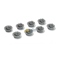 x8 Genuine Beko Lower Basket Rack Wheels Assy 1782020300ASSY