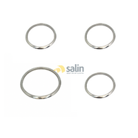 x4 Genuine Chef Stove Cooktop Complete Trim Ring TR0102