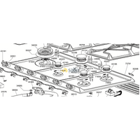 Genuine Smeg Gas Stove Cooktop Burner Assemblies Complete To Suit CIR597X5