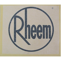 LABEL RHEEM CIRCLE LOGO - GREY #P