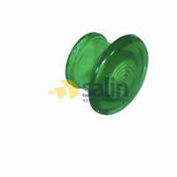 GENUINE SMEG OVEN STOVE GREEN TEMPERATURE INDICATOR LAMP LENS COVER 763870058