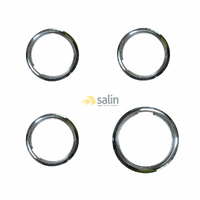ELECTROLUX COOKTOP TRIM RINGS 3 x  6" TRIM RING & 1 x 8" TRIM RING (SET OF X4)