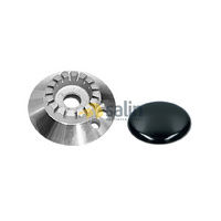 GENUINE SMEG GAS COOKTOP SMALL BURNER CAP & BURNER SET SAR134NE1 SAR134WLP