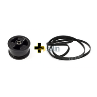 SIMPSON EZILOADER EZISET DRYER IDLER PULLEY 0197300040 & DRUM BELT 0824