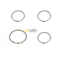 GENUINE WESTINGHOUSE STOVE COOKTOP TRIM RING COMPLETE ASSEMBLY x4 PAF140HW