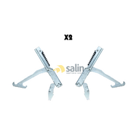 X2 GENUINE SMEG MAIN OVEN DOOR HINGES TO SUIT CSA196, CSA196A, CSA196XLP
