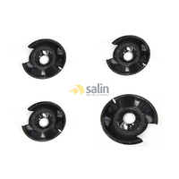 x4 CHEF SIMPSON DP-01 & DP-02 OVEN COOKTOP DRIP BOWL DRIP PAN SET OF x4