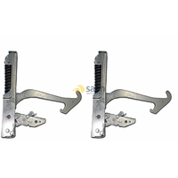 ORIGINAL ILVE OVEN DOOR HINGES 900MM TRIPLE GLASS PAIR Manufactured 2004-2015