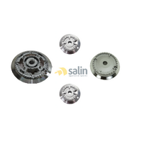 GENUINE SMEG STOVE GAS COOKTOP BURNER SET ASSEMBLY PGA64SC