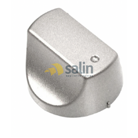 GENUINE ARISTON OVEN STOVE COOKTOP SILVER CONTROL KNOB FH837C FH837CIX FH837CIXA C00298879