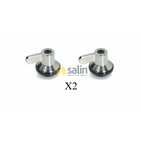2 x GENUINE SMEG GAS COOKTOP CONTROL KNOB TO SUIT SAR134XLP, SAR134XP1