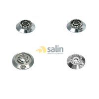 GENUINE SMEG OVEN COOKTOP COMPLETE BURNER SET TO SUIT SAR66 MODELS