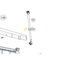 GENUINE OEM WESTINGHOUSE DISHWASHER WATER INLET HOSE 95600405000
