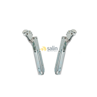 x2 GENUINE SMEG OVEN DOOR HINGES ASSEMBLY WITH SHORT PINS C30GGXU1