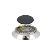 GENUINE SMEG STOVE GAS COOKTOP LARGE BURNER HEAD WITH CAP SE97GXBE5, SLRV596X1