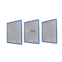 x3 GENUINE ILVE RANGEHOOD ALUMINIUM GREASE FILTERS 315MM x 230MM TO SUIT