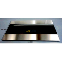 GENUINE SMEG 900MM OVEN EXTERNAL GLASS DOOR - OUTER GLASS ASSEMBLY SCD91CMX9