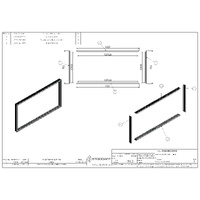Door Frame Outer SPAR.AEX.0318 for Airex Cold Food Display