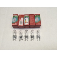 5 x Simpson 614 Wall Oven Halogen Lamp Light Bulb Globe SVE614SA 9440317450