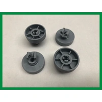 4 x Smeg Dishwasher Lower Basket Wheels for DWAFI6214 DWAFI6314 DWAFI6315T