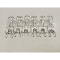 6 x Bosch Microwave Halogen Lamp Light Bulb Globe HMT35M653A/40 HMT35M653B/40