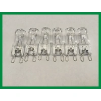 6 Pack Halogen Light Bulbs for Bosch Microwave HMT35M653A/40 HMT35M653B/40
