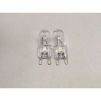 2 x AEG CataLuxe Double Oven Halogen Lamp Light Bulb Globe DC7003000M 944171535