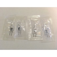 4 x Bosch Rangehood Halogen Lamp Light Bulb Globe DKE945E DKE945EAU/01