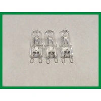 3 x 40W Smeg Oven Halogen Lamp Light Bulb Globe SA130P SA304X-8 SA304X1-8